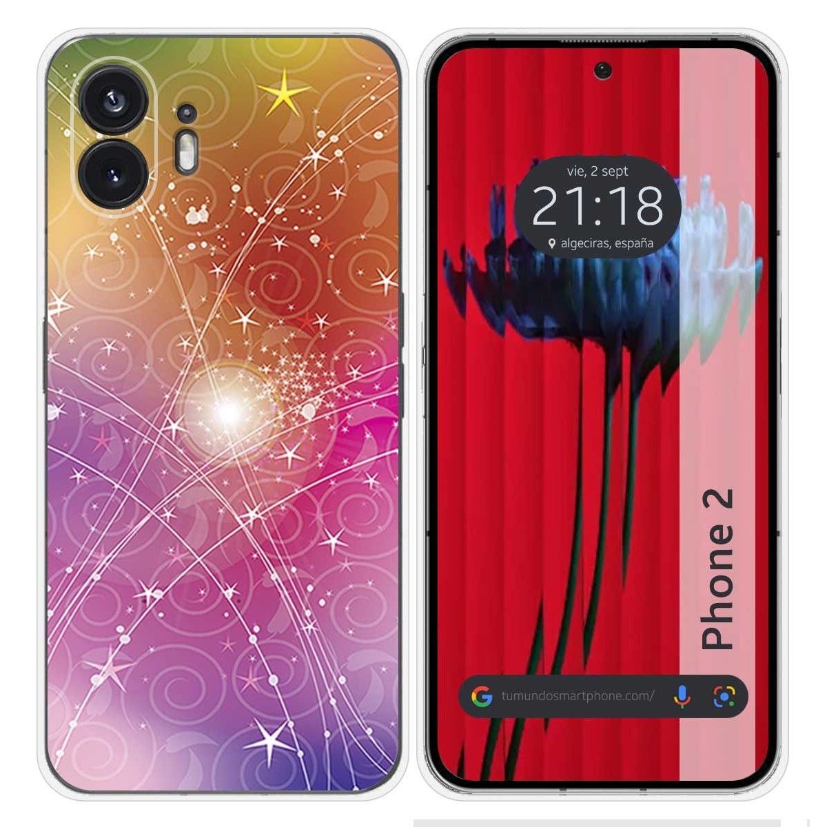 Funda Silicona para Nothing Phone 2 5G diseño Abstracto Dibujos