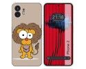 Funda Silicona para Nothing Phone 2 5G diseño Leon Dibujos