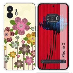 Funda Silicona para Nothing Phone 2 5G diseño Primavera En Flor Dibujos