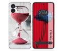 Funda Silicona para Nothing Phone 2 5G diseño Reloj Dibujos