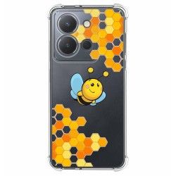 Funda Silicona Antigolpes para Vivo Y36 4G / 5G diseño Abeja Dibujos