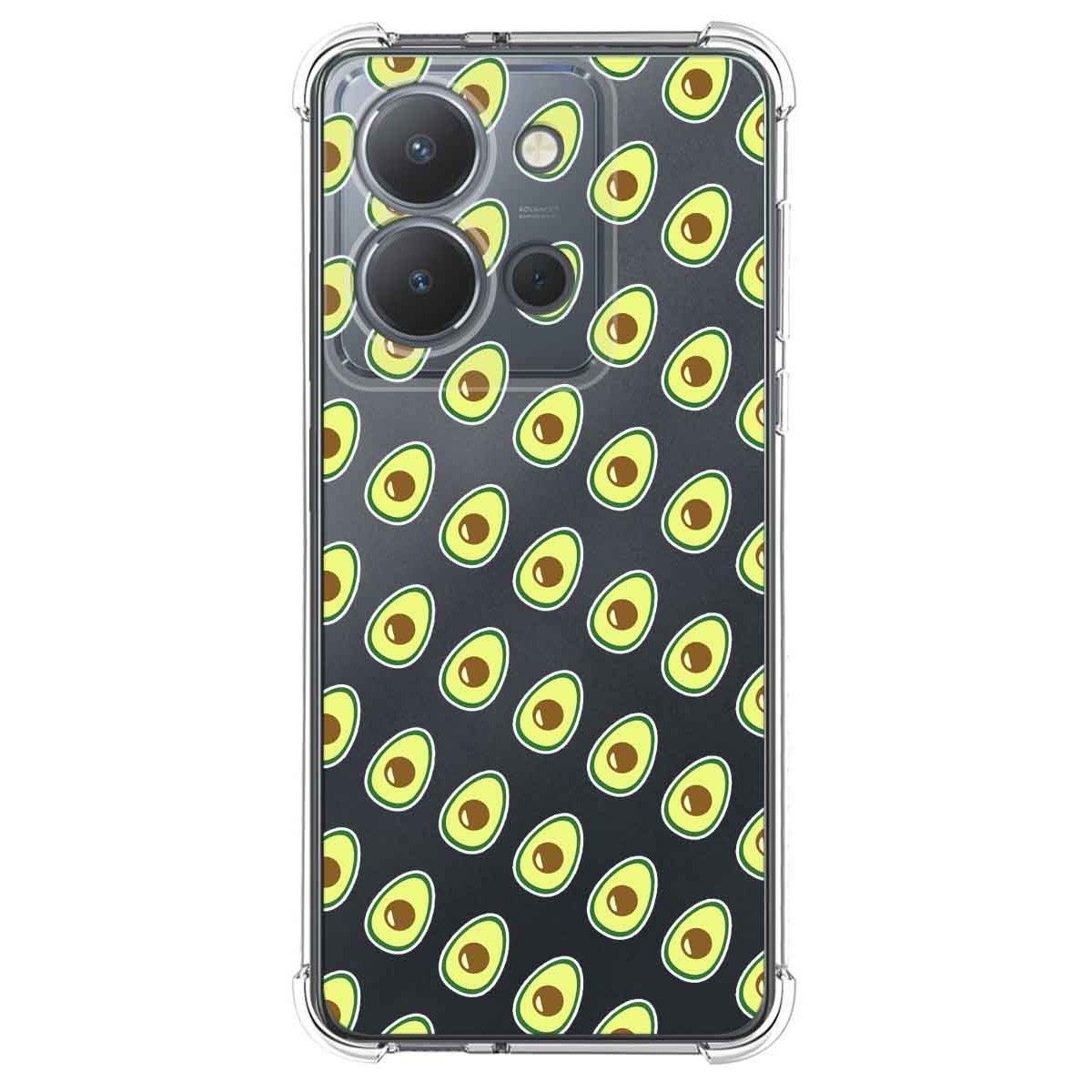 Funda Silicona Antigolpes para Vivo Y36 4G / 5G diseño Aguacate Dibujos