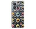 Funda Silicona Antigolpes para Vivo Y36 4G / 5G diseño Catrina Dibujos