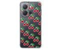 Funda Silicona Antigolpes para Vivo Y36 4G / 5G diseño Cerezas Dibujos