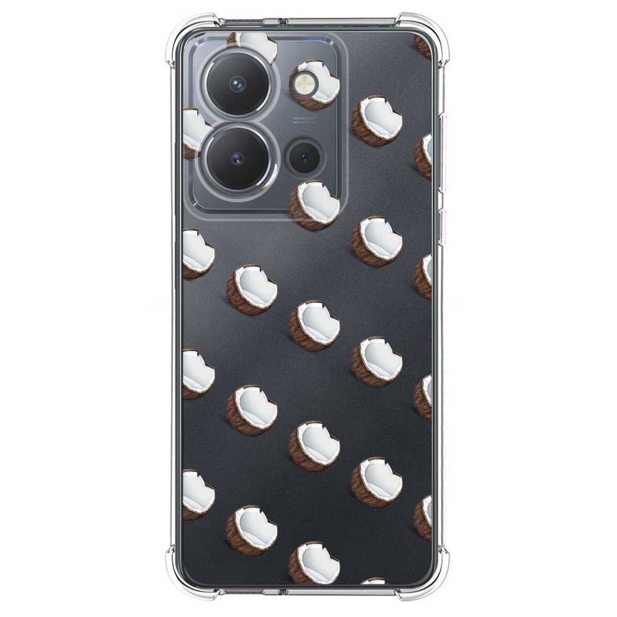 Funda Silicona Antigolpes para Vivo Y36 4G / 5G diseño Cocos Dibujos
