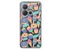 Funda Silicona Antigolpes para Vivo Y36 4G / 5G diseño Dulces 02 Dibujos