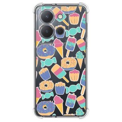 Funda Silicona Antigolpes para Vivo Y36 4G / 5G diseño Dulces 02 Dibujos