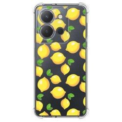 Funda Silicona Antigolpes para Vivo Y36 4G / 5G diseño Limones Dibujos