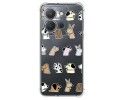 Funda Silicona Antigolpes para Vivo Y36 4G / 5G diseño Perros Dibujos
