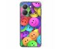 Funda Silicona Antigolpes para Vivo Y36 4G / 5G diseño Smile Dibujos