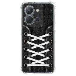 Funda Silicona Antigolpes para Vivo Y36 4G / 5G diseño Zapatillas 02 Dibujos