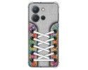 Funda Silicona Antigolpes para Vivo Y36 4G / 5G diseño Zapatillas 04 Dibujos