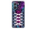 Funda Silicona Antigolpes para Vivo Y36 4G / 5G diseño Zapatillas 07 Dibujos