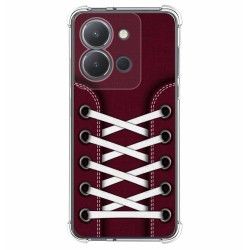 Funda Silicona Antigolpes para Vivo Y36 4G / 5G diseño Zapatillas 17 Dibujos