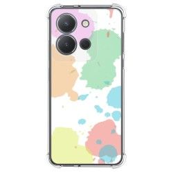Funda Silicona Antigolpes para Vivo Y36 4G / 5G diseño Acuarela 05 Dibujos