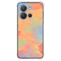 Funda Silicona Antigolpes para Vivo Y36 4G / 5G diseño Acuarela 08 Dibujos