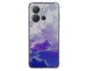 Funda Silicona Antigolpes para Vivo Y36 4G / 5G diseño Acuarela 09 Dibujos
