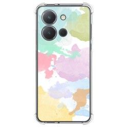 Funda Silicona Antigolpes para Vivo Y36 4G / 5G diseño Acuarela 11 Dibujos