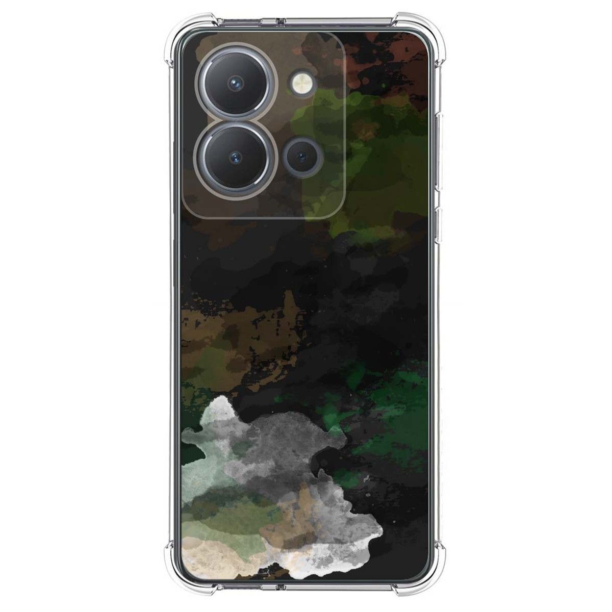 Funda Silicona Antigolpes para Vivo Y36 4G / 5G diseño Acuarela 12 Dibujos