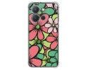 Funda Silicona Antigolpes para Vivo Y36 4G / 5G diseño Flores 02 Dibujos