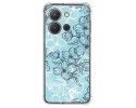 Funda Silicona Antigolpes para Vivo Y36 4G / 5G diseño Flores 03 Dibujos
