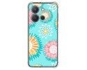 Funda Silicona Antigolpes para Vivo Y36 4G / 5G diseño Flores 05 Dibujos