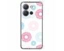 Funda Silicona Antigolpes para Vivo Y36 4G / 5G diseño Flores 06 Dibujos
