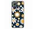 Funda Silicona Antigolpes para Vivo Y36 4G / 5G diseño Flores 08 Dibujos