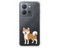 Funda Silicona Antigolpes para Vivo Y36 4G / 5G diseño Perros 02 Dibujos