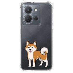 Funda Silicona Antigolpes para Vivo Y36 4G / 5G diseño Perros 02 Dibujos