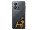 Funda Silicona Antigolpes para Vivo Y36 4G / 5G diseño Perros 03 Dibujos