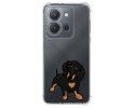 Funda Silicona Antigolpes para Vivo Y36 4G / 5G diseño Perros 04 Dibujos