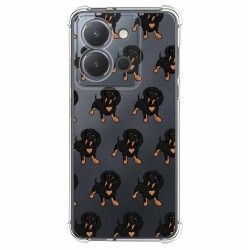 Funda Silicona Antigolpes para Vivo Y36 4G / 5G diseño Perros 10 Dibujos