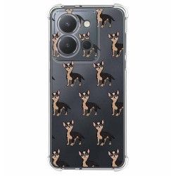 Funda Silicona Antigolpes para Vivo Y36 4G / 5G diseño Perros 11 Dibujos
