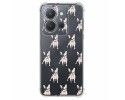 Funda Silicona Antigolpes para Vivo Y36 4G / 5G diseño Perros 12 Dibujos