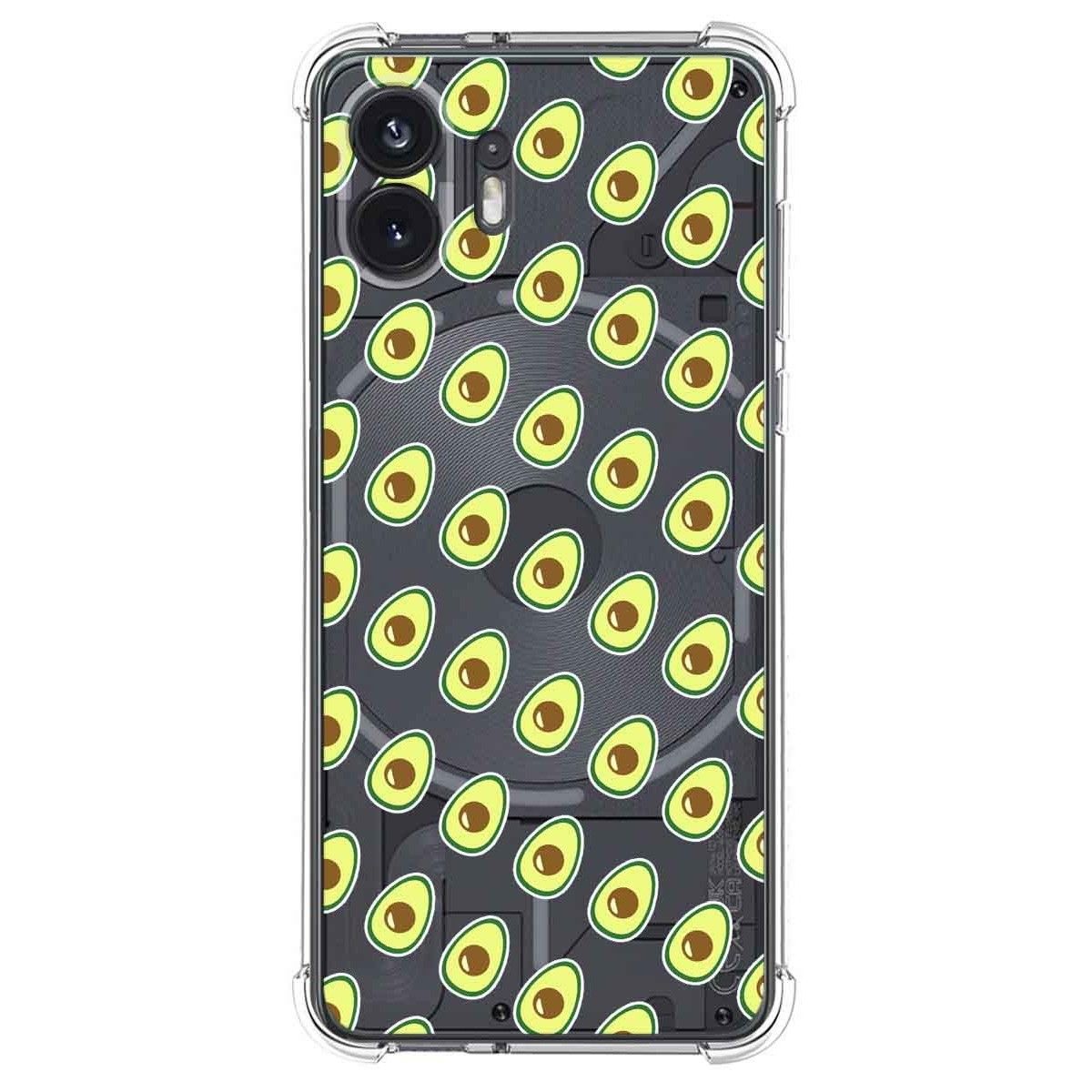 Funda Silicona Antigolpes para Nothing Phone 2 5G diseño Aguacate Dibujos