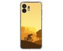Funda Silicona Antigolpes para Nothing Phone 2 5G diseño Ciclista Dibujos