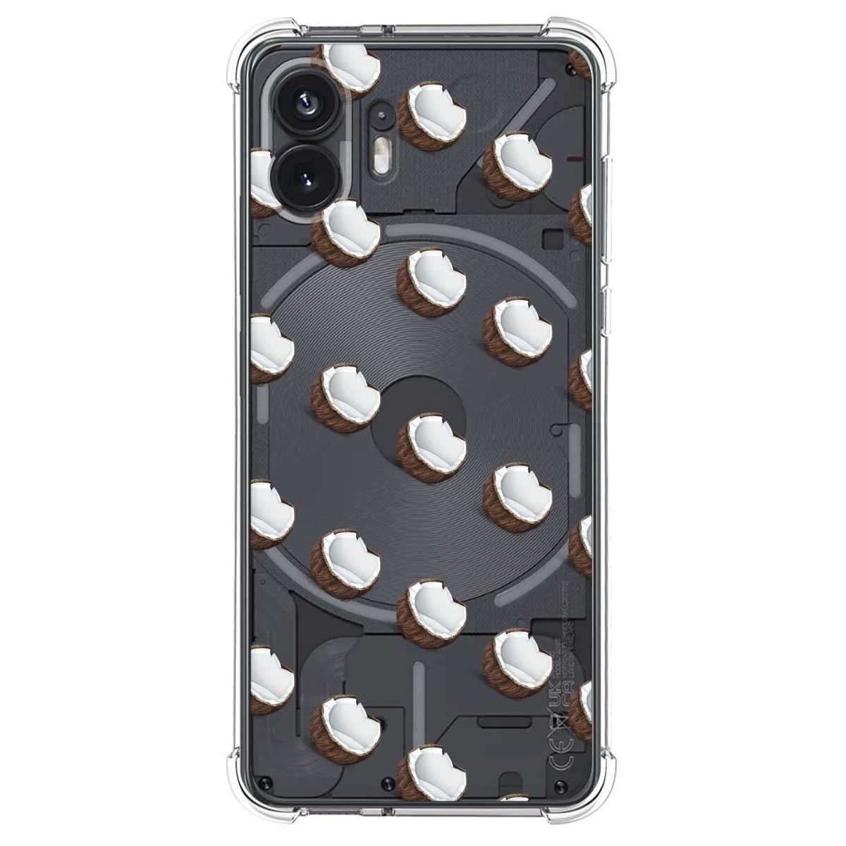 Funda Silicona Antigolpes para Nothing Phone 2 5G diseño Cocos Dibujos