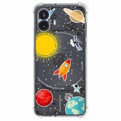 Funda Silicona Antigolpes para Nothing Phone 2 5G diseño Espacio Dibujos