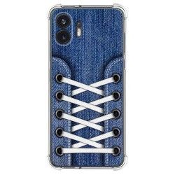 Funda Silicona Antigolpes para Nothing Phone 2 5G diseño Zapatillas 01 Dibujos