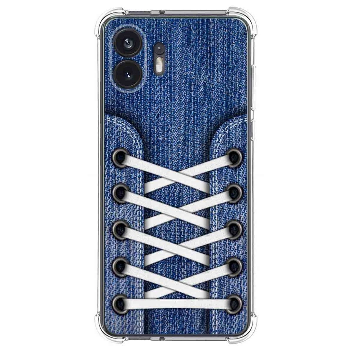 Funda Silicona Antigolpes para Nothing Phone 2 5G diseño Zapatillas 01 Dibujos