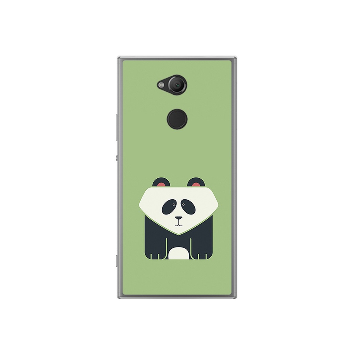 Funda Gel Tpu para Sony Xperia XA2 Diseño Panda Dibujos