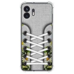 Funda Silicona Antigolpes para Nothing Phone 2 5G diseño Zapatillas 08 Dibujos