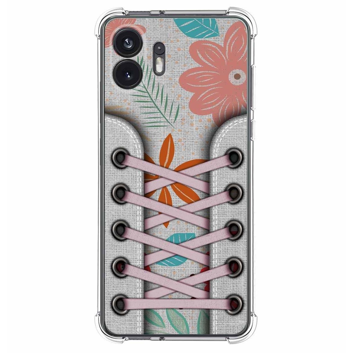 Funda Silicona Antigolpes para Nothing Phone 2 5G diseño Zapatillas 09 Dibujos