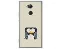 Funda Gel Tpu para Sony Xperia XA2 Diseño Pingüino Dibujos