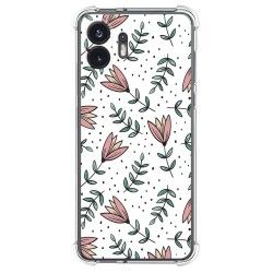 Funda Silicona Antigolpes para Nothing Phone 2 5G diseño Flores 01 Dibujos