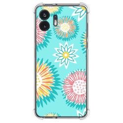 Funda Silicona Antigolpes para Nothing Phone 2 5G diseño Flores 05 Dibujos