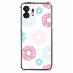 Funda Silicona Antigolpes para Nothing Phone 2 5G diseño Flores 06 Dibujos