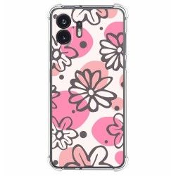 Funda Silicona Antigolpes para Nothing Phone 2 5G diseño Flores 09 Dibujos