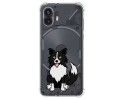 Funda Silicona Antigolpes para Nothing Phone 2 5G diseño Perros 01 Dibujos